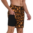 thumbnail image 2 of KLL Cute Squirrel for Mens Swim Trunks Quick Dry Swim Shorts with Built-in Compression Liner Funny Swimwear Bathing Suits-XX-Large, 2 of 6