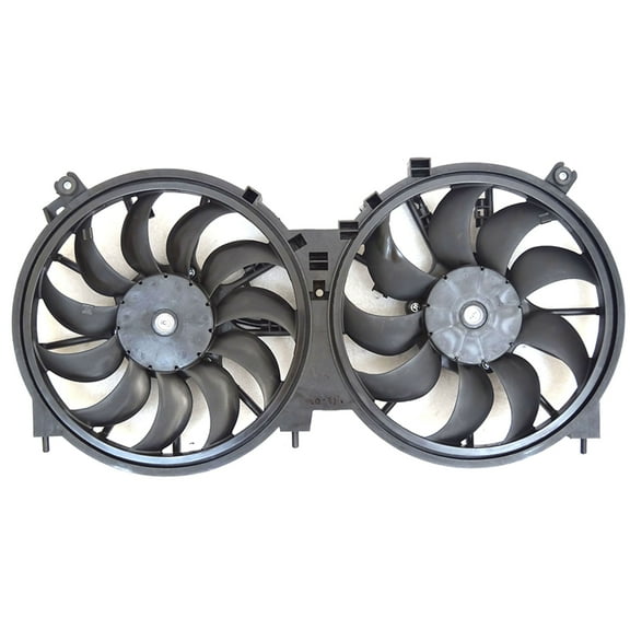 Agility Auto Parts 6010081 Dual Radiator and Condenser Fan Assembly for Nissan Specific Models