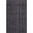 thumbnail image 2 of JONATHAN Y WASHABLE Orton Distressed Ticking Stripe 3' x 5' Machine-Washable Polyester Area Rug, Charcoal and Cream, Farmhouse Vintage Style with Low Pile for Living Room WSH519C-3, 2 of 7