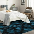 thumbnail image 4 of Polka Dot Rugs for Living Room Bedroom - Dark Blue Rug 6x8 - Abstract Art Carpet for Home Decor - Washable Non Slip Patterned Indoor Large Area Rug - Soft & Low Pile (ZL&773), 4 of 7