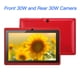 thumbnail image 4 of Tableta Android de 7 pulgadas con procesador de cuatro núcleos, versión WiFi, máquina de entretenimiento con cámara dual, regalo para niños, estudiantes y adultos, 4 of 9