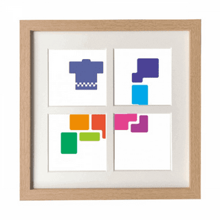 8x8 Picture Frame, Square Instagram Photo, for Tabletop or Wall Display