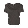 thumbnail image 2 of Bella T-Shirt à Découpe pour Femmes, Gris Foncé m, 2 of 2