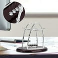 thumbnail image 1 of Newtons Cradle Balance Pendulum, Physics Learning Desk Toy, Swinging Kinetic Balls for Home, Office Decoration, Stress Relief, Fun ScienceAccessories, 1 of 7