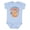 AE-Light Blue, variant on Little Firecracker 4th of July Baby Boys or Girls Baby Bodysuit