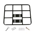 thumbnail image 1 of Bike Rear Rack Grocery Boxes Carrier Luggage Load Racks 88lbs Capacity Rainproof 48 x 38cm, 1 of 7
