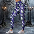 thumbnail image 5 of mgoYE Halloween Pajamas Pants Women Cute Pumpkin Ghost Print PJs Bottoms Causal Soft Long Lounge Pants Sleepwear Leggings Women Size S, 5 of 7