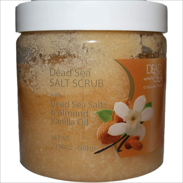 Dead Sea Premier Dead Sea Salt Scrub With Almond Vanilla Oil 23.3