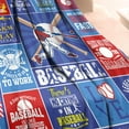 thumbnail image 5 of Baseball Blanket Gifts for Boys,Baseball Coach Gifts,Baseball Throw Soft Flannel Blanket for Men,Gifts for Boys Who Love Baseball Baseball Player Lover Gift 60x50 Inches, 5 of 6