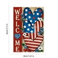 thumbnail image 3 of Tainini 4th of July Decorations Garden Flag ,12x18 Inch Double Sided Patriotic , Flag for Yard Outdoor Decor, 3 of 5