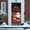 C, variant on HHBEAUTY Christmas Front Door Cover Snowman Door Cover Banner Merry Christmas Door Hanging Backdrop Decorations for Home Indoor Outdoor Winter Holiday Party Decor, 70.9 x 35.4 Inch