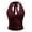 Red, variant on Womens Leopard Print Ruched Halter Crop Tops V Neck Tie Back Sleeveless Slim Fit Cami Tops