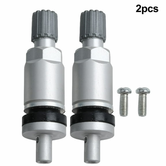 2pcs Tire Valves Tubeless Valve for Tyre Pressure Monitoring Sensor Valve Stem 7.5mm/0.29in Tire Pressure Monitor Tools Parts, Tire Valve Stem Pressure Sensor