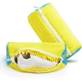 thumbnail image 1 of Shoe Washing Bag for Washing Machine, Mesh Laundry Shoe Bag for Washer and Dryer, Reusable Sneaker Washing & Shoe Cleaning Bag with Durable Zipper, 360 Cleaning Protection (2-Pack, Yellow), 1 of 4