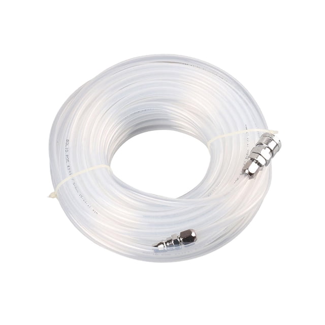 Tubo recto neumático con conector rápido, suave, profesional, multifuncional para tiendas de automóviles, suministros de trabajo de bricolaje para el 15m