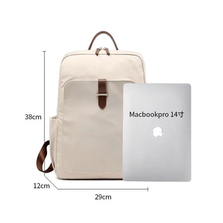 

New Smple Backpack Ladies Elegant Waterproof Travel Bag Fashion Leisure College High School Computer Backpack Simple Backpacks