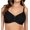 Black, variant on Enora Minimizer Bra - Charcoal