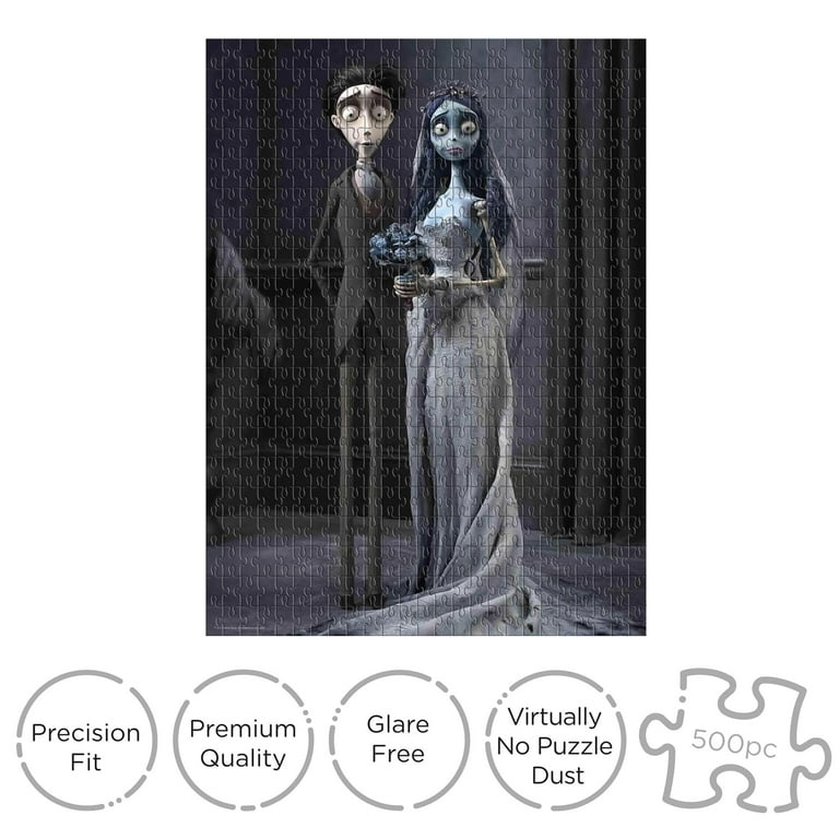 Corpse Bride Coffin Box 500 Piece Jigsaw Puzzle - Walmart.com
