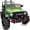 Green, variant on Hikiddo 24V Kids Ride on Toy Truck, 4WD 2 Seater Electric Ride on Car for Big Kids w/ Remote, Bluetooth, 4x200W Motors - Purple