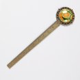 thumbnail image 2 of Cantaloupe Lace Bookmark in Antique Bronze - Gift for Readers and Book Lovers, 2 of 5