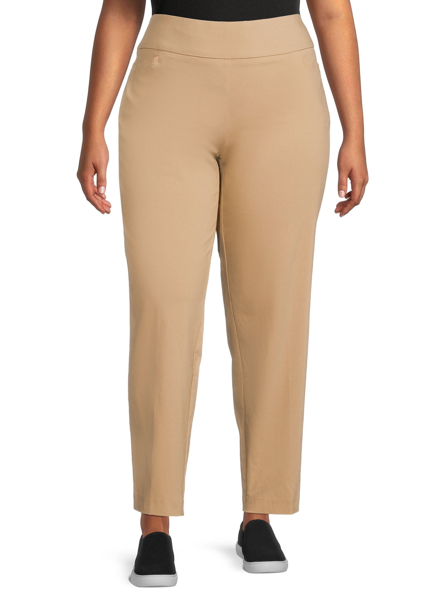 Plus Size Straight Millennium Pants 