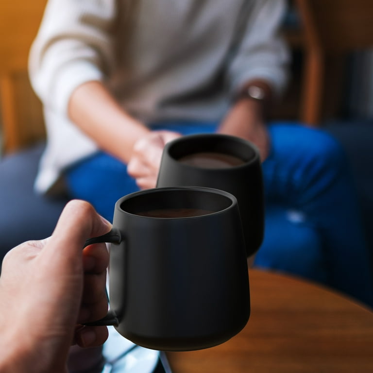 ionMug and Charging Coaster – 12.8oz Heated Ceramic Coffee Mug