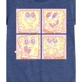 thumbnail image 3 of Spongebob Squarepants - Cute Face Grid - Girls Fitted Short Sleeve Graphic T-Shirt, 3 of 6