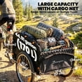 thumbnail image 4 of Soozier Bike Cargo Trailer, 45 Gal Bicycle Trailer with Cargo Net, 4 of 10