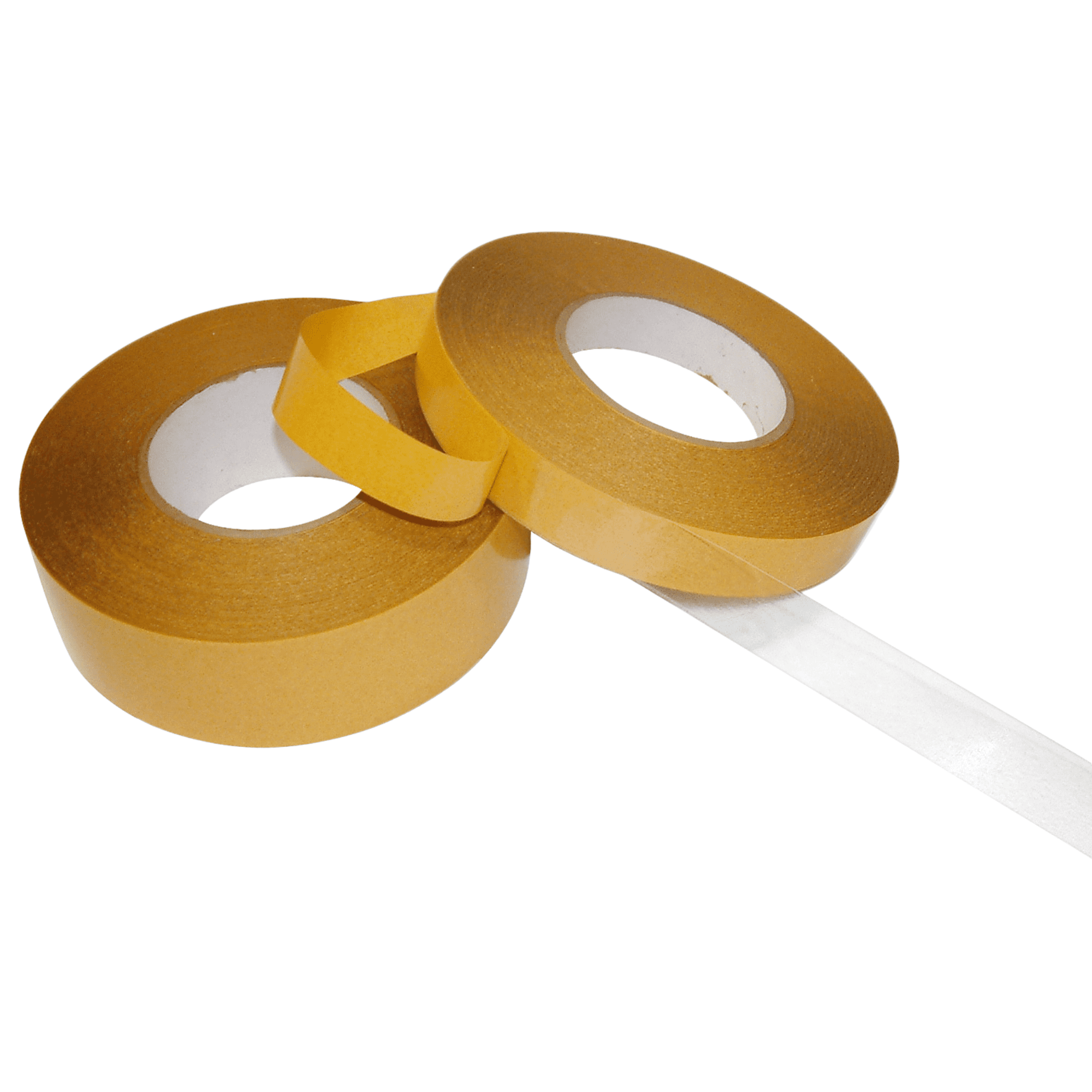 JVCC Double-Sided Polypropylene Film Tape [Acrylic Adhesive] (DC-PPF22): 1-1/2 in. x 55 yds. (Clear)