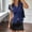 Navy, variant on Cute Button Up Shirt for Women Y2K Short Sleeve Collared Neck Cropped Fitted Button Down Shirts Blouses Coquette Tops Soft Breathable Shirts for Business Office Work Beach Wear, White M