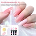 thumbnail image 4 of Kit de gel de extensión de uñas con cepillo de gel de extensión UV LED Labymos Kit de gel de extensión de uñas, 4 of 6