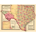 thumbnail image 3 of Stedman 14x12 Black Modern Framed Museum Art Print Titled - Texas - Stedman 1873, 3 of 5
