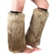 thumbnail image 1 of de piernas, medias elásticas esquimales peludas Y2K Lolita, botas , funda para puños, mangas para botas para disfraz Baoblaze calientapiernas, 1 of 8