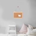 thumbnail image 3 of HLONK Small Cork Board For Desk With Wooden Frame Decorative Bulletin Board For Office Home And School Message Board For Photos And Messages, 3 of 8
