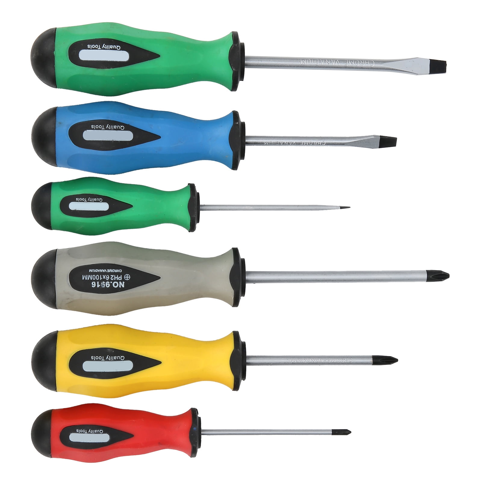 6PCS Alloy Steel Service Screwdriver Set, Service Screwdriver Set, Repairing Screwdriver Set, Durable Industrial For Home