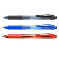 thumbnail image 3 of Pentel Energel X BL107 Retractable Gel Rollerball Pens - 0.7mm Nib - Black, Blue, Red - Gift Box of 6, 3 of 4