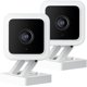thumbnail image 1 of Paquete de 2 Cámaras de Seguridad Wyze Cam v3 con Visión Nocturna a Color, Cable HD 1080p para Interiores y Exteriores, Audio Bidireccional, 1 of 6