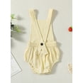 thumbnail image 3 of Bagilaanoe Newborn Baby Girl Boy Rompers Sleeveless Bodysuit 3M 6M 12M 18M Infant Overall Shorts Summer One Piece Jumpsuit, 3 of 8