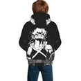 thumbnail image 5 of My Hero Academia Bakugo Katsuki Kids' Hoodie 3d Print Sweatshirt Soft Pullover Hooded With Big Pockets For Boys Or Girls Small, 5 of 8