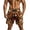 N9-Coffee, variant on successthop Beach Shorts for Men Big Mens Animals Print Drawstring Knee Length Pant Elastic Waist Shorts with Pockets XL