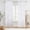 White, variant on Ywbawe Sheer Curtains 2 Panels, Light Filtering Rod Pocket Curtains, White or Khaki Polyester, 83x52 Inches for Living Room Bedroom