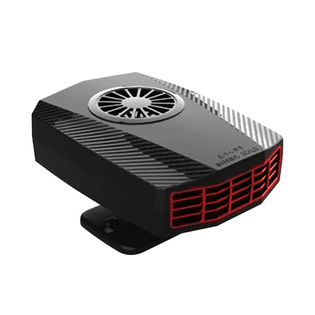 12V Car Heater Defroster, Portable Car Defroster Demister, 150W Fast Heating and Cooling, 360-Degree Rotatable Defogger Heater Fan, Cigarette Lighter Plug-In for Car Tricycle Winter Driving
