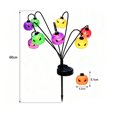thumbnail image 3 of Qwtwty Halloween Solar Pathway Lights Outdoor, Tool-Free Setup, Waterproof Stake Light for Halloween Pathway Garden Lawn Yard Decoration, 3 of 7