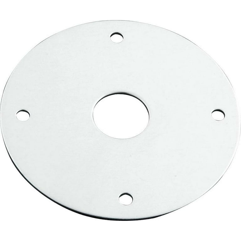 Allstar Scuff Plates Aluminum 1/2in Hole 4pk Allstar Scuff Plates Aluminum 1/2in Hole 4pk