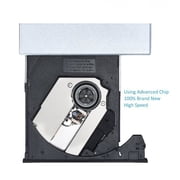 Visland External CD DVD Drive USB 2 0 Slim Protable External CD RW Drive DVD Writer for Laptop Notebook PC Desktop Computer