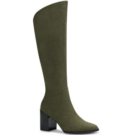 

Alfani Womens Wylde Faux Suede Block Heel Knee-High Boots