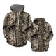 thumbnail image 2 of Sudadera con capucha y estampado 3D de hojas marchitas para hombre, sudadera con estampado de camuflaje forestal, sudadera informal de otoño con cremallera de gran tamaño, 2 of 4
