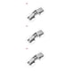 thumbnail image 4 of Scienceny Bisagra de gabinete, bisagra hidráulica de acero para puerta, bisagra plateada de perforación libre, cierre , amortiguador de armario Type3 NO3, 4 of 6