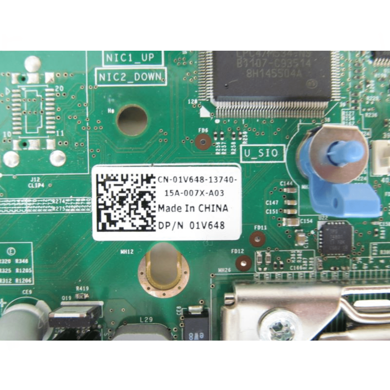 Pre-Owned Dell PowerEdge R410 System Board Motherboard 1V648 01V648