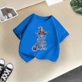 thumbnail image 4 of TOWED22 Toddler Girls Boys Halloween T-Shirt Cute Print Shirt Kids Cute Funny Spooky Season Short Sleeve Tees Top, 4 of 5